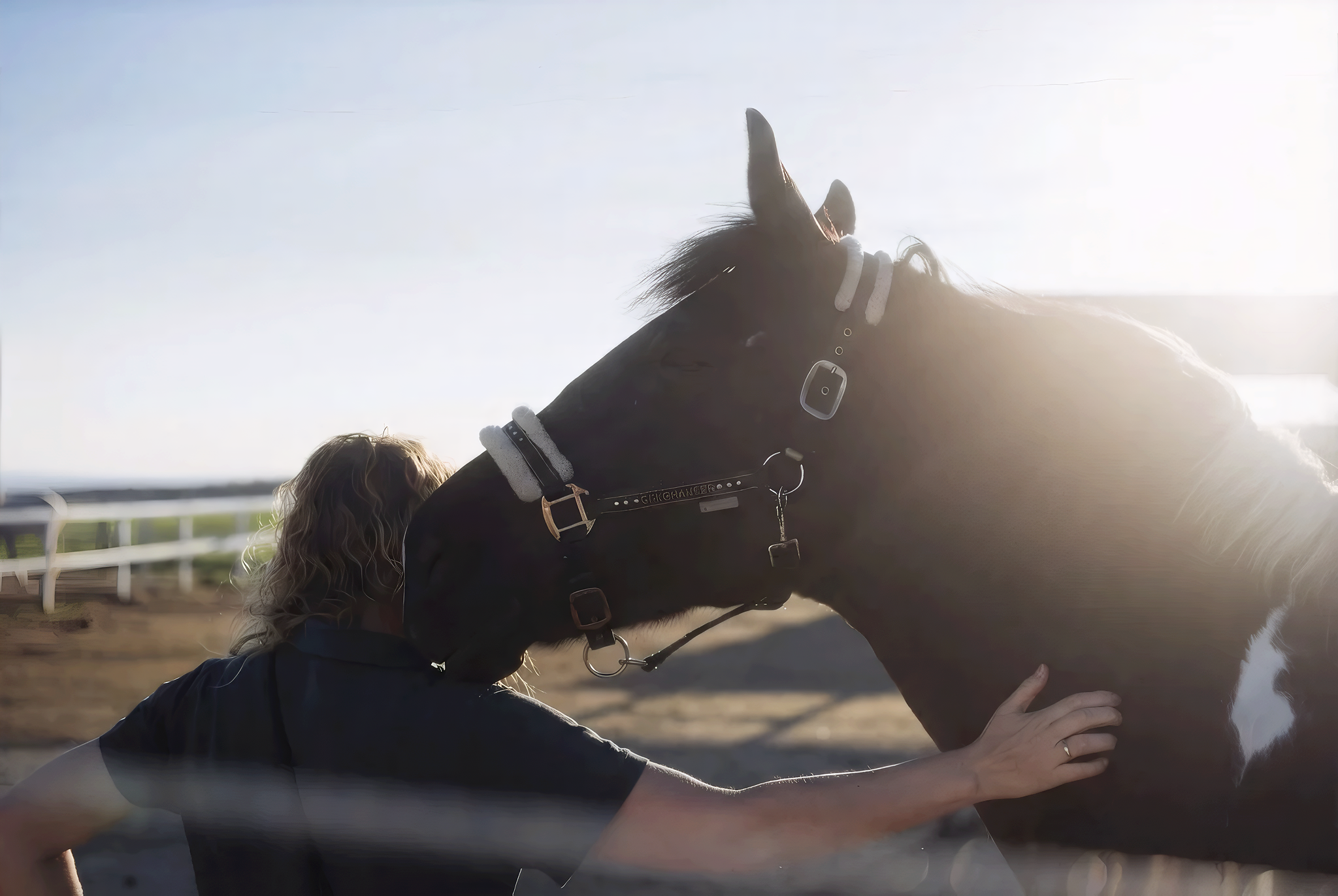 Julia und Rhiannon - ein vertrautes Miteinander